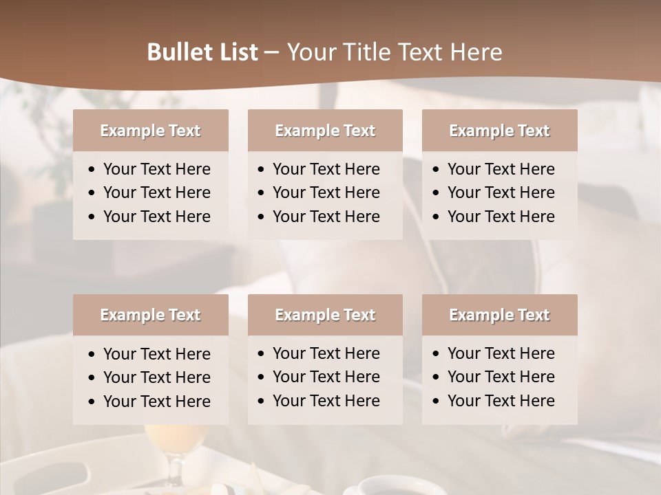 Corporation Table Chair PowerPoint Template