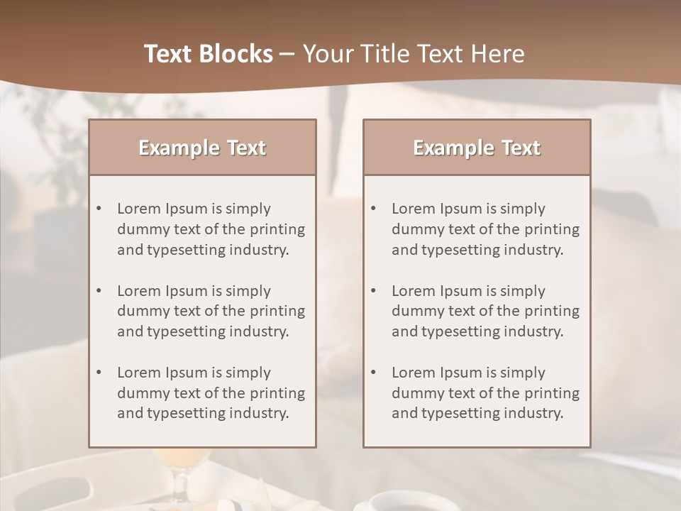Corporation Table Chair PowerPoint Template