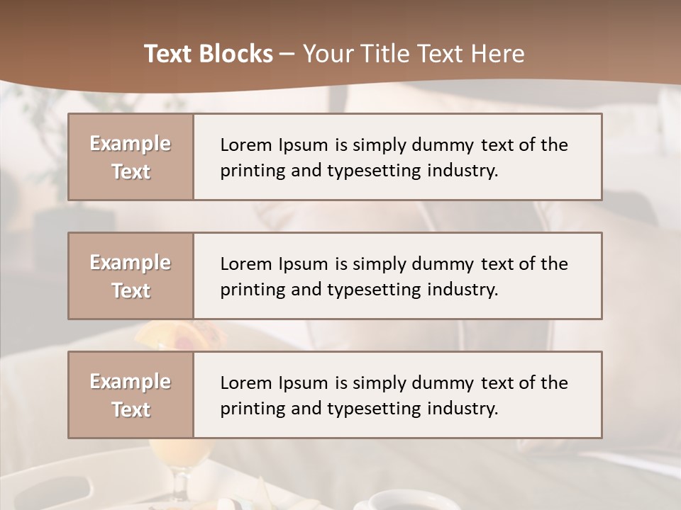 Corporation Table Chair PowerPoint Template