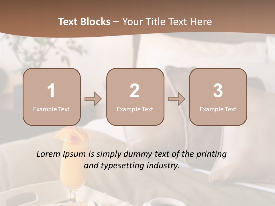 Corporation Table Chair PowerPoint Template