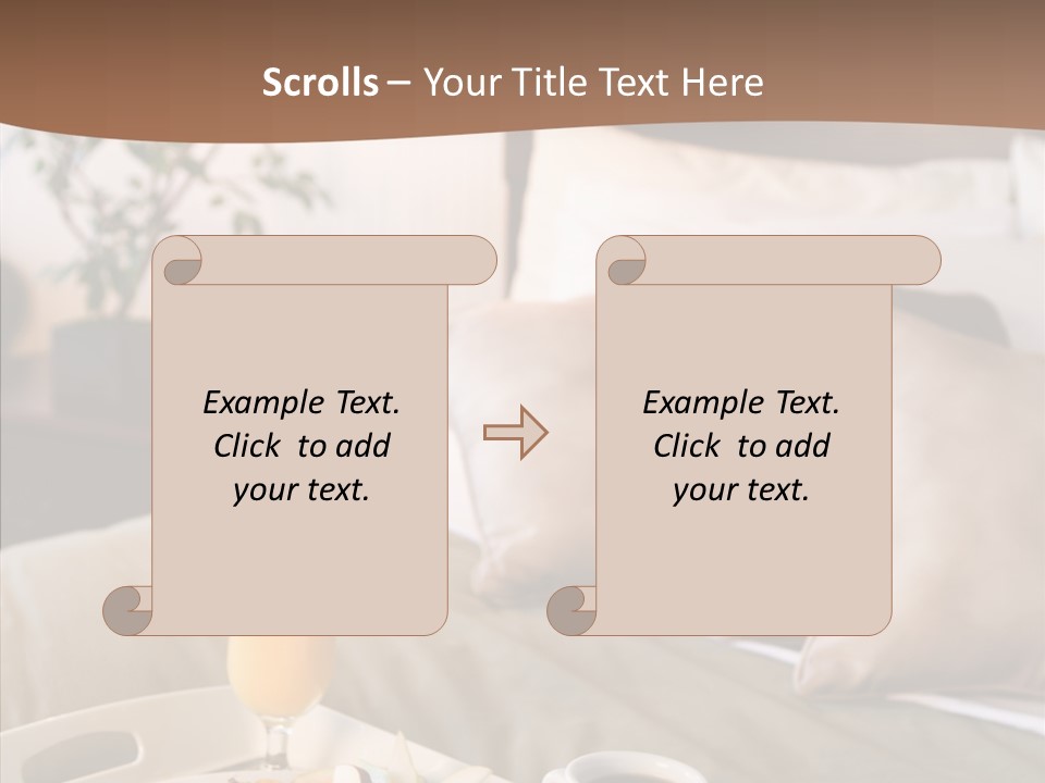 Corporation Table Chair PowerPoint Template