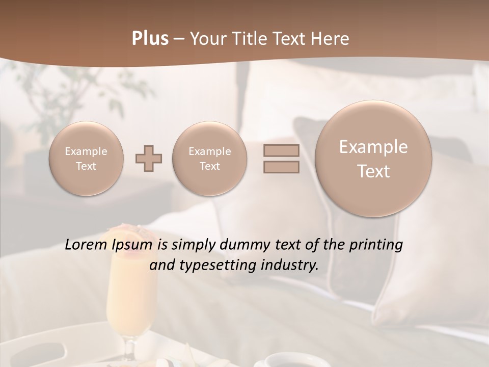 Corporation Table Chair PowerPoint Template