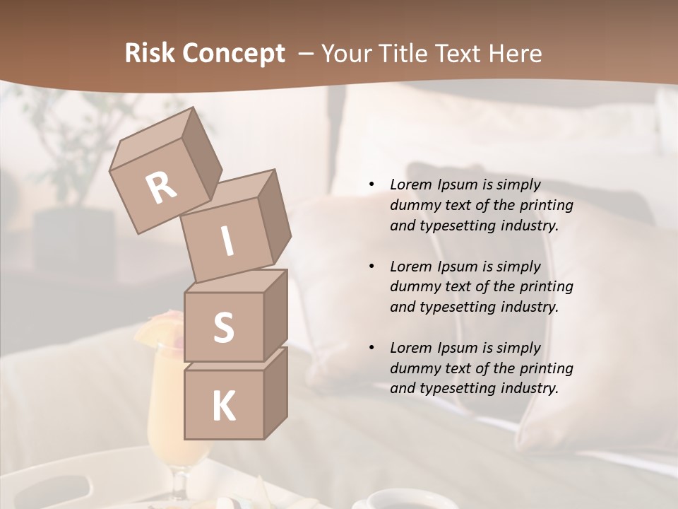 Corporation Table Chair PowerPoint Template