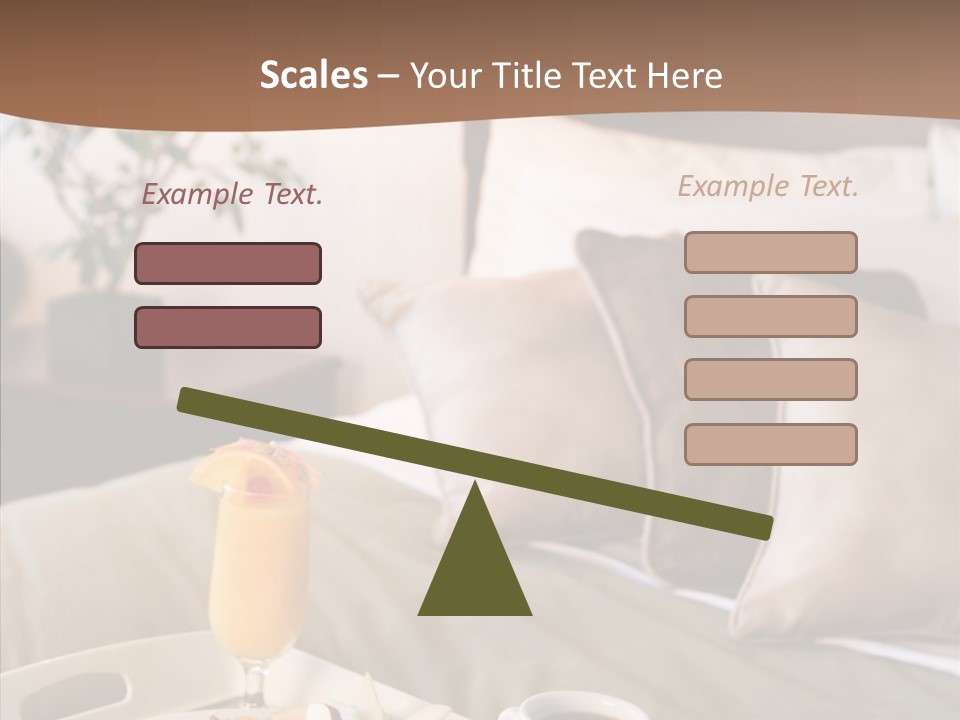 Corporation Table Chair PowerPoint Template