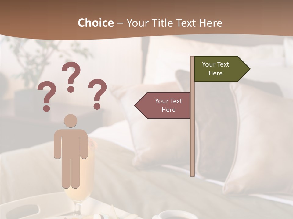 Corporation Table Chair PowerPoint Template