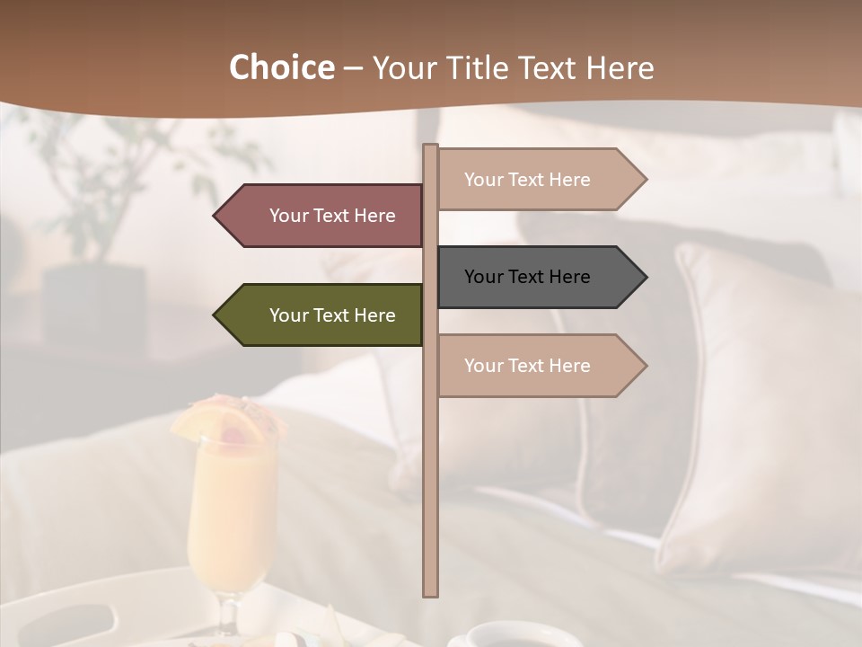 Corporation Table Chair PowerPoint Template