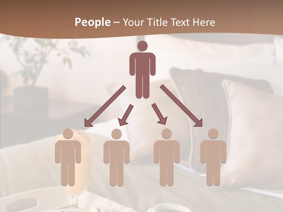 Corporation Table Chair PowerPoint Template