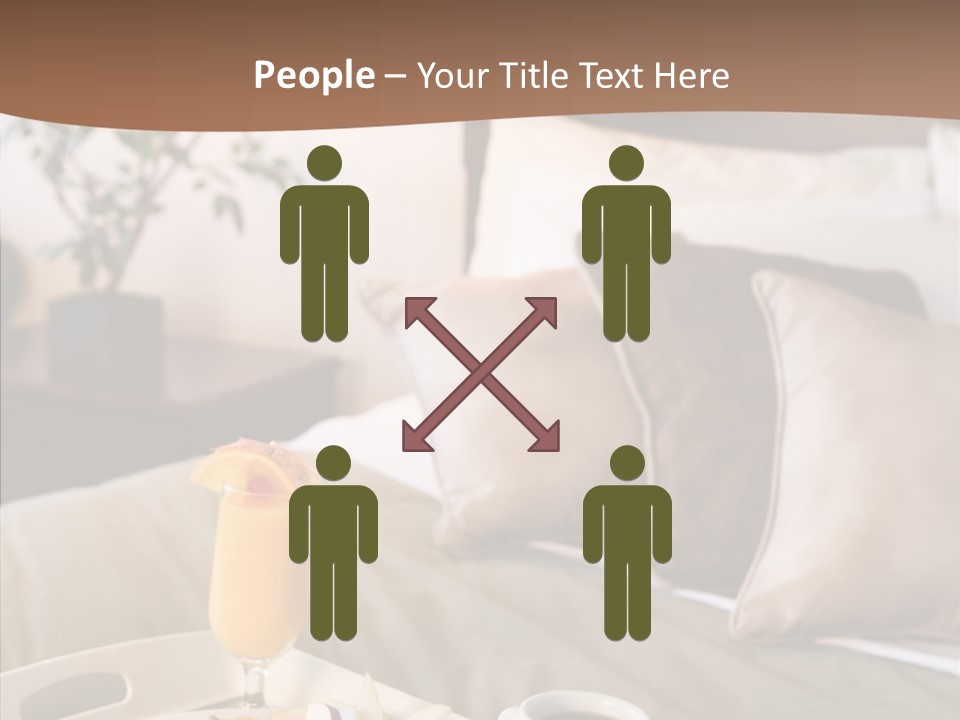 Corporation Table Chair PowerPoint Template