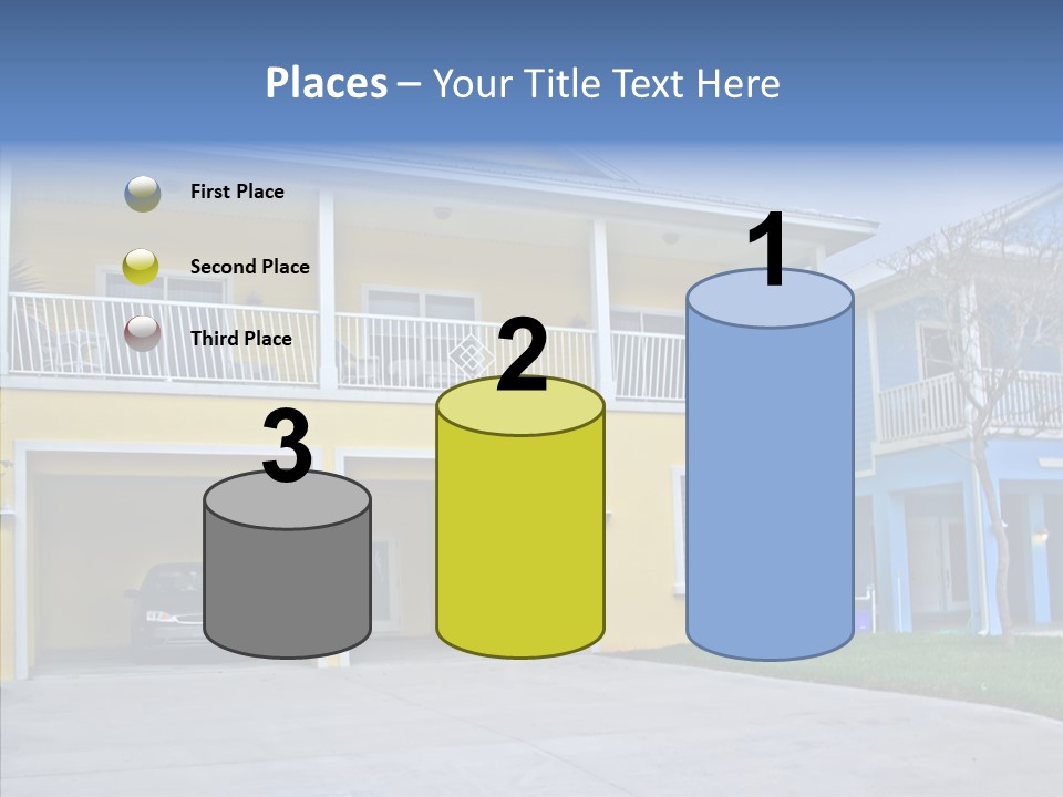 Residential Yellow Florida PowerPoint Template