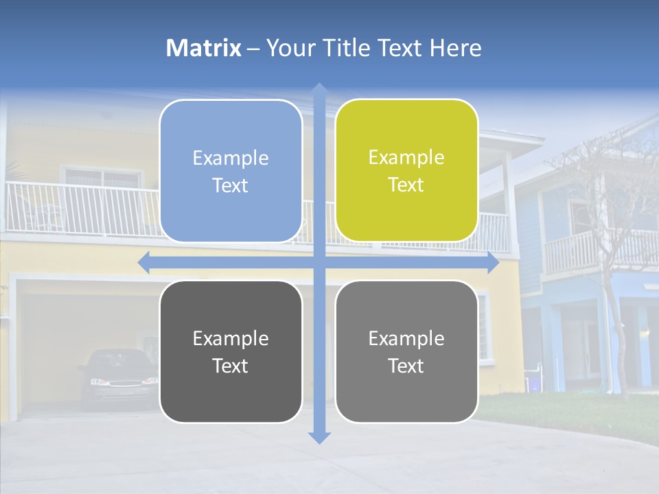 Residential Yellow Florida PowerPoint Template