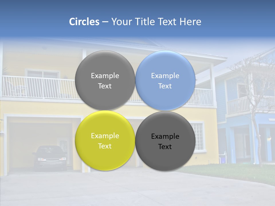 Residential Yellow Florida PowerPoint Template