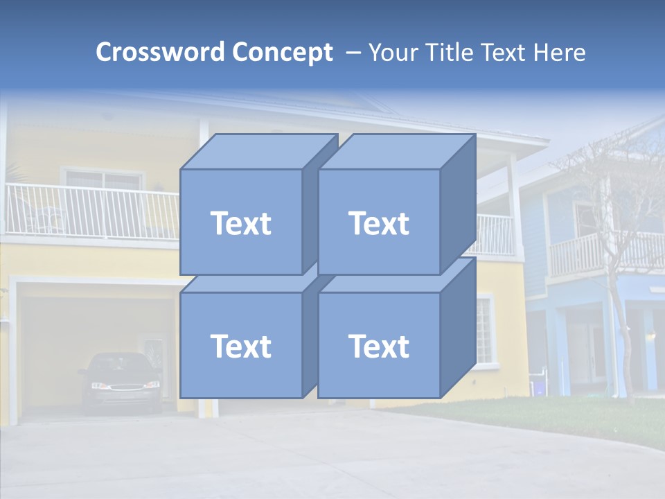 Residential Yellow Florida PowerPoint Template