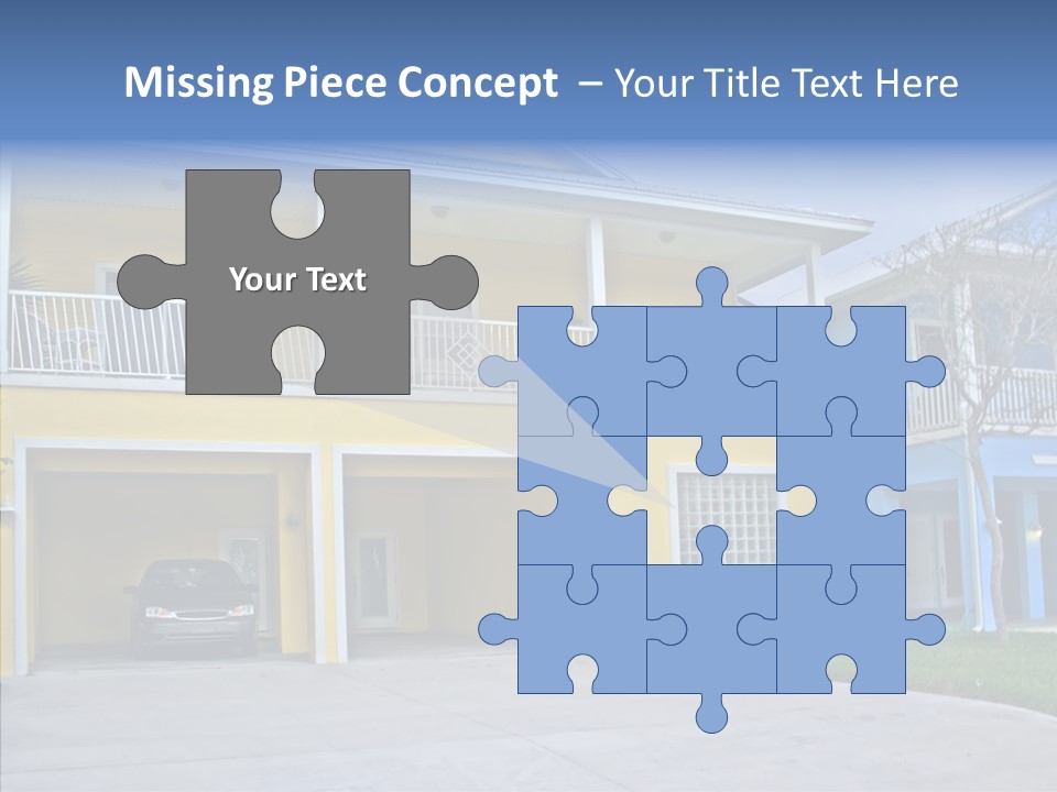 Residential Yellow Florida PowerPoint Template