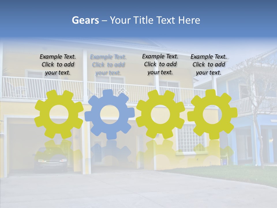 Residential Yellow Florida PowerPoint Template