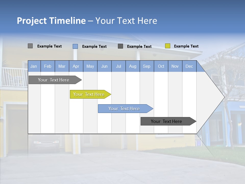 Residential Yellow Florida PowerPoint Template