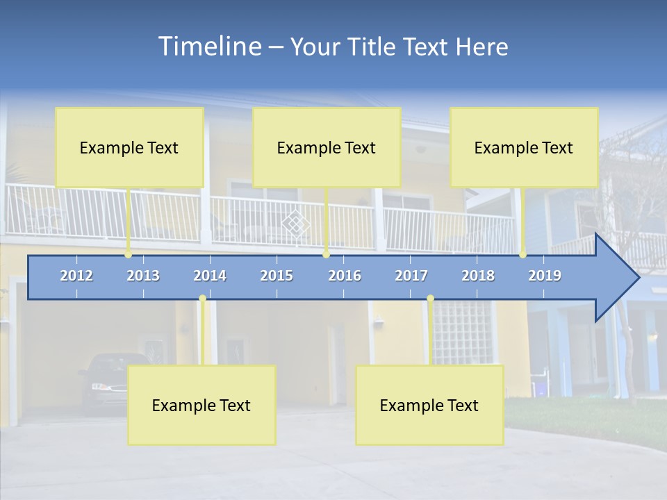 Residential Yellow Florida PowerPoint Template