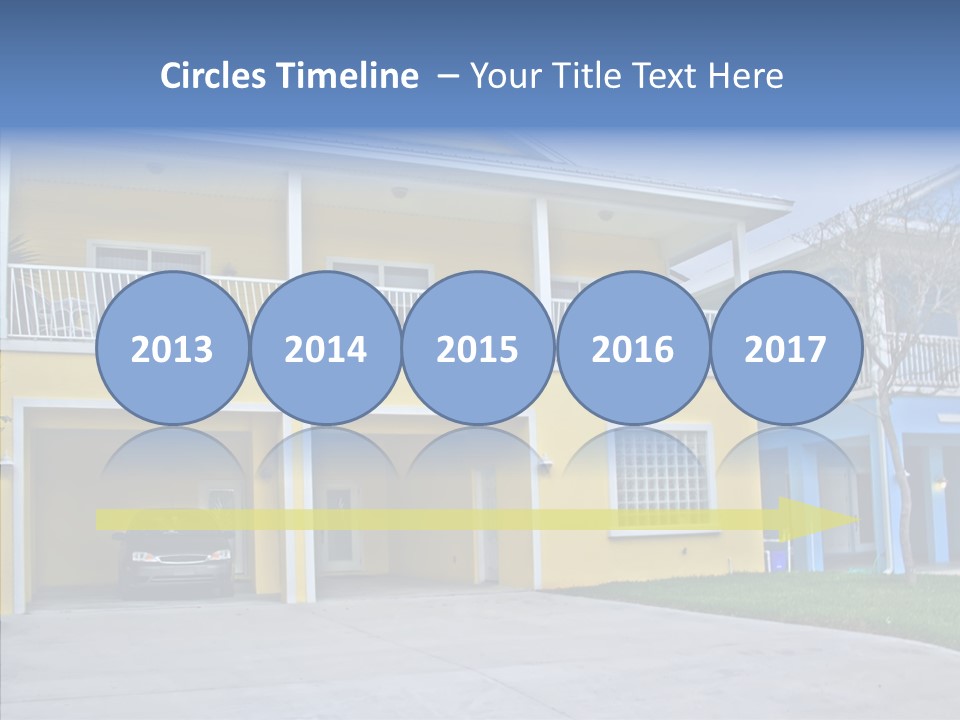 Residential Yellow Florida PowerPoint Template