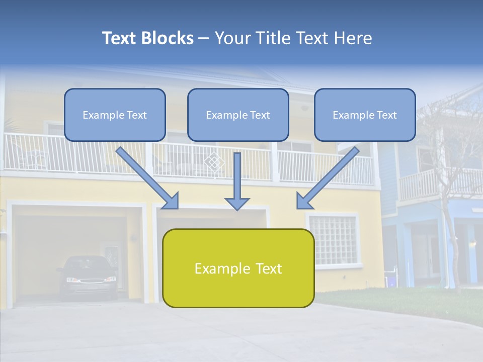 Residential Yellow Florida PowerPoint Template