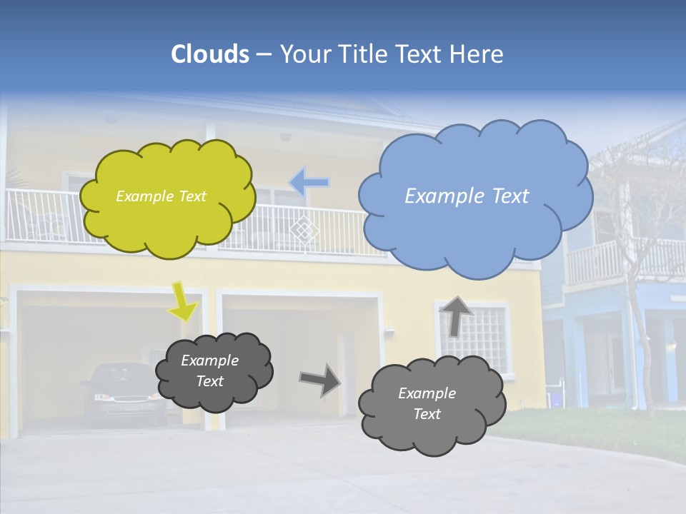 Residential Yellow Florida PowerPoint Template