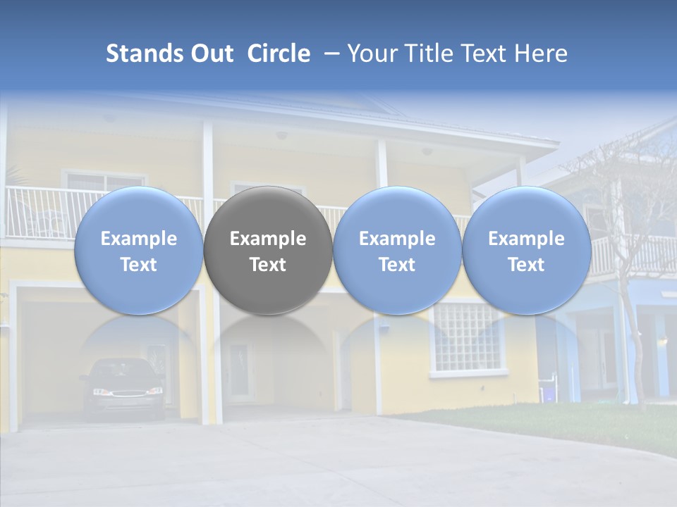 Residential Yellow Florida PowerPoint Template