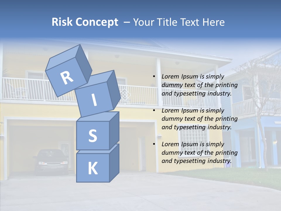 Residential Yellow Florida PowerPoint Template