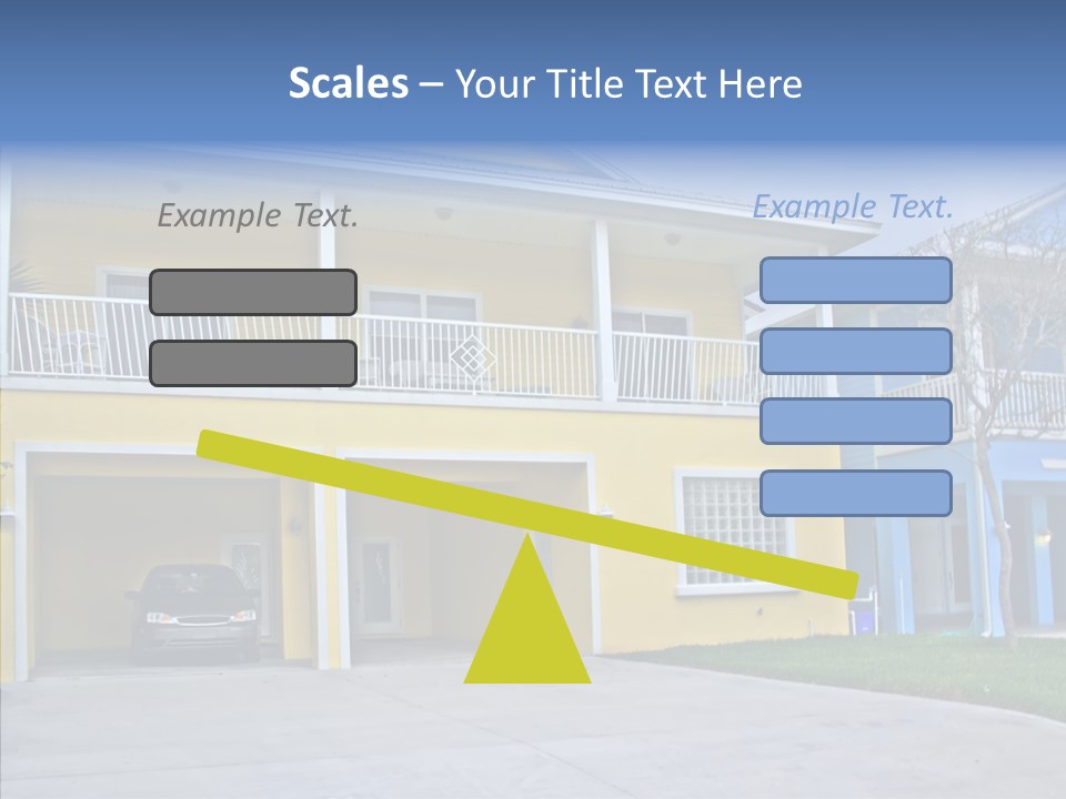 Residential Yellow Florida PowerPoint Template