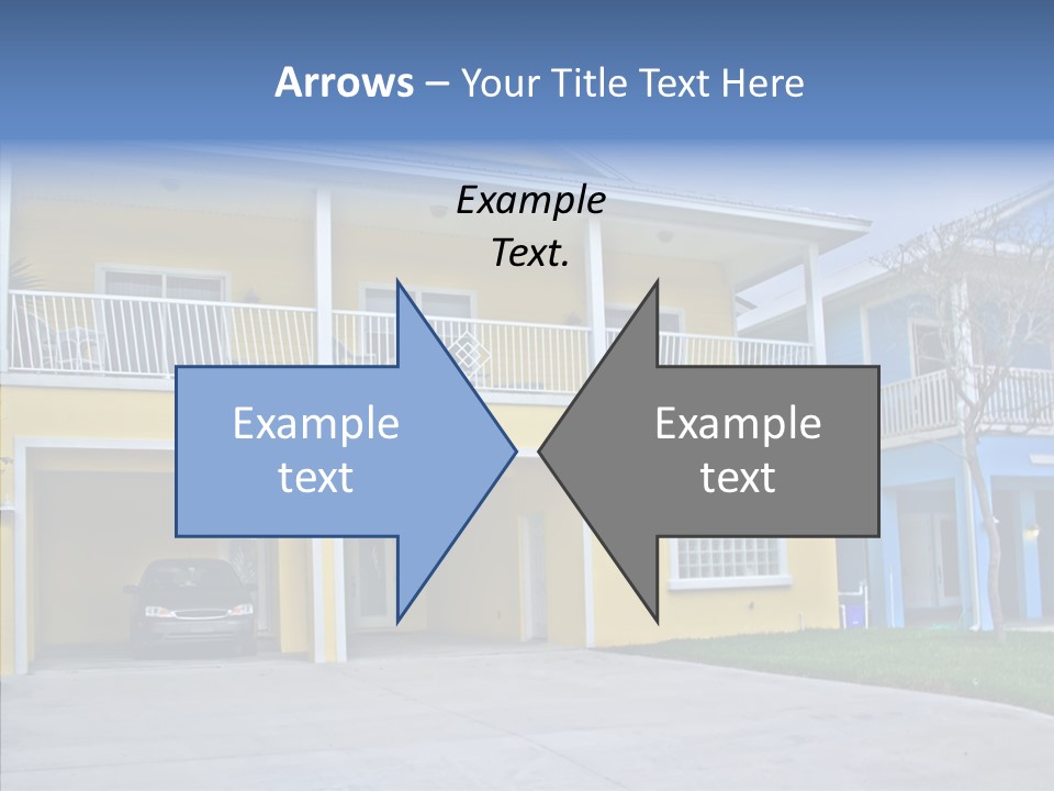 Residential Yellow Florida PowerPoint Template