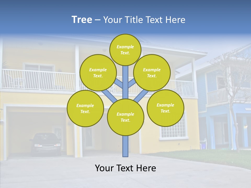 Residential Yellow Florida PowerPoint Template