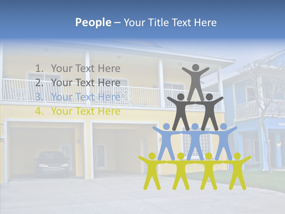 Residential Yellow Florida PowerPoint Template