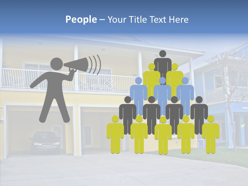 Residential Yellow Florida PowerPoint Template