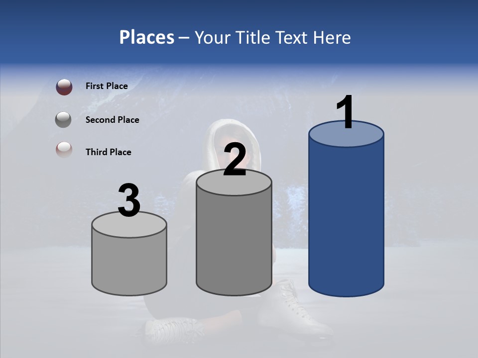 Snow Mountain Park PowerPoint Template