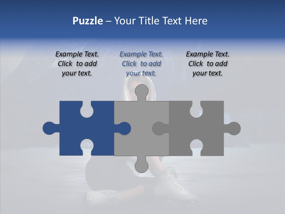 Snow Mountain Park PowerPoint Template