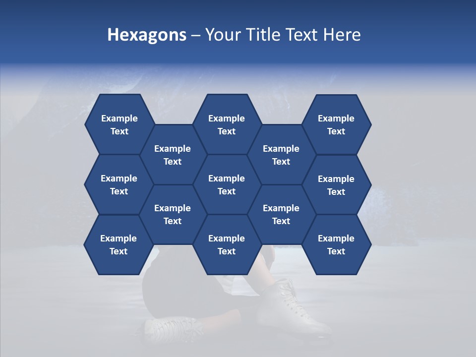 Snow Mountain Park PowerPoint Template