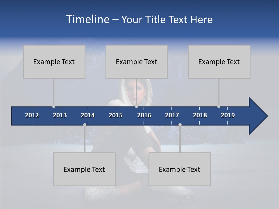 Snow Mountain Park PowerPoint Template