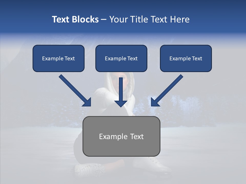 Snow Mountain Park PowerPoint Template