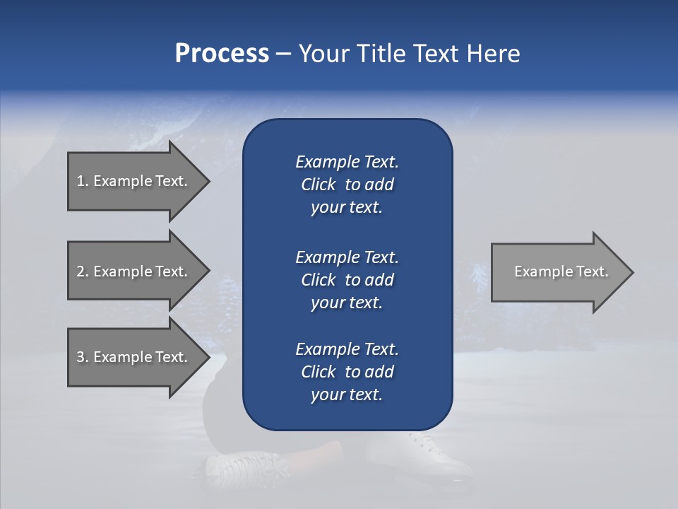Snow Mountain Park PowerPoint Template