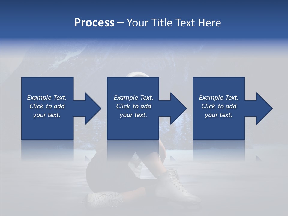 Snow Mountain Park PowerPoint Template
