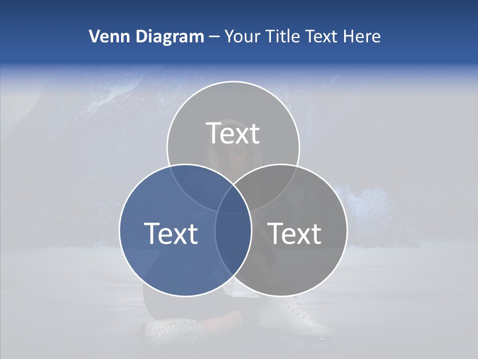 Snow Mountain Park PowerPoint Template