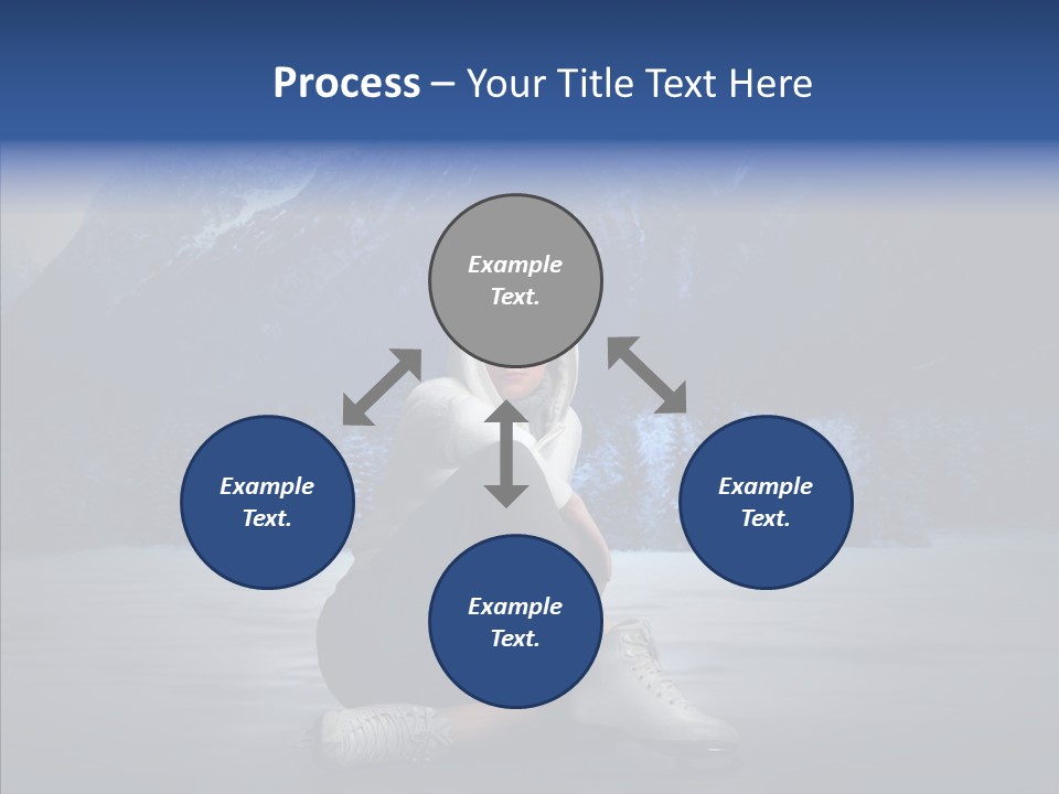 Snow Mountain Park PowerPoint Template