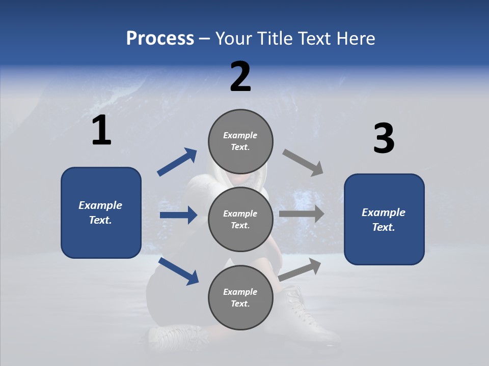 Snow Mountain Park PowerPoint Template