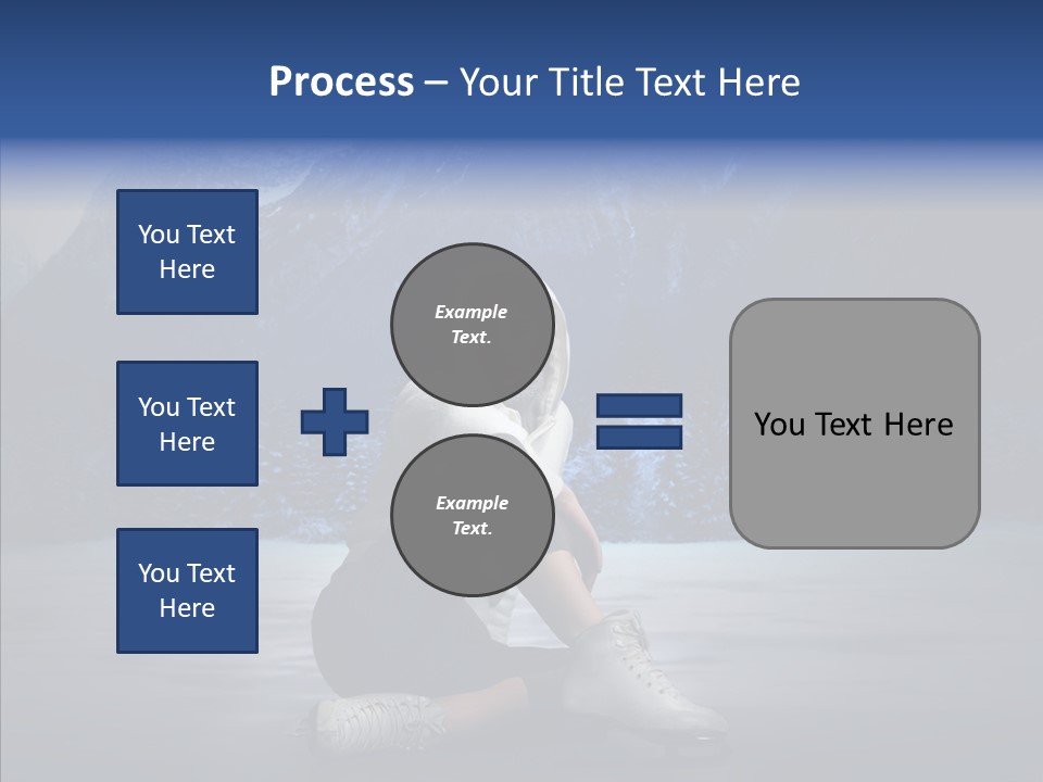 Snow Mountain Park PowerPoint Template