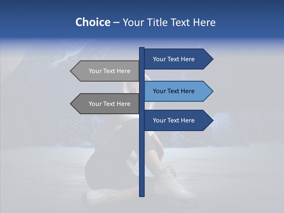 Snow Mountain Park PowerPoint Template