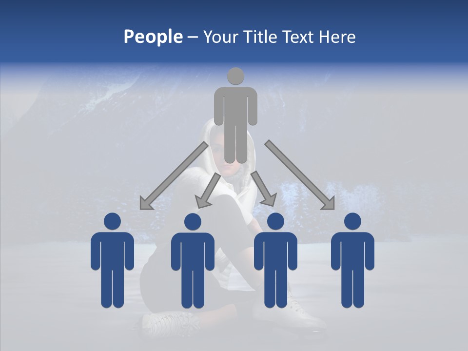 Snow Mountain Park PowerPoint Template