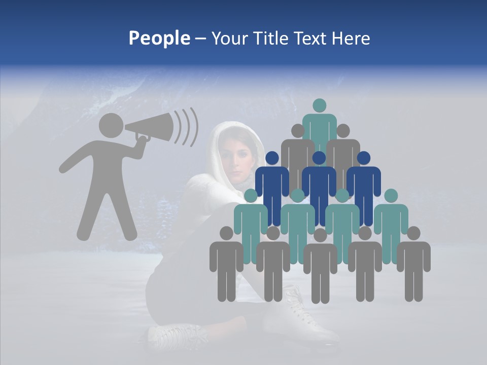 Snow Mountain Park PowerPoint Template