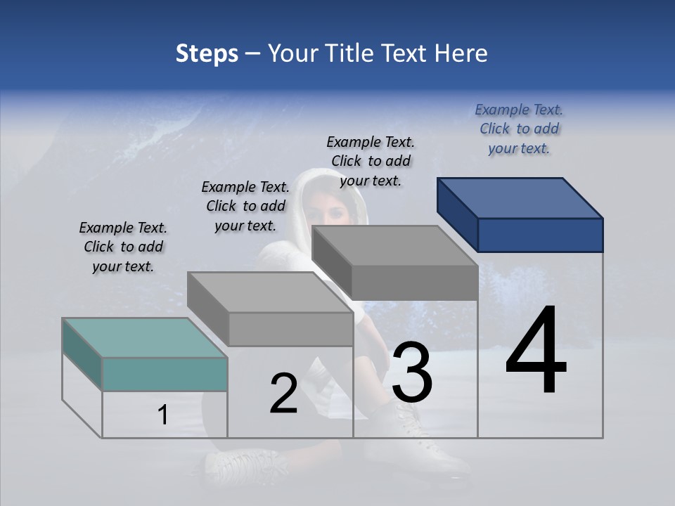 Snow Mountain Park PowerPoint Template