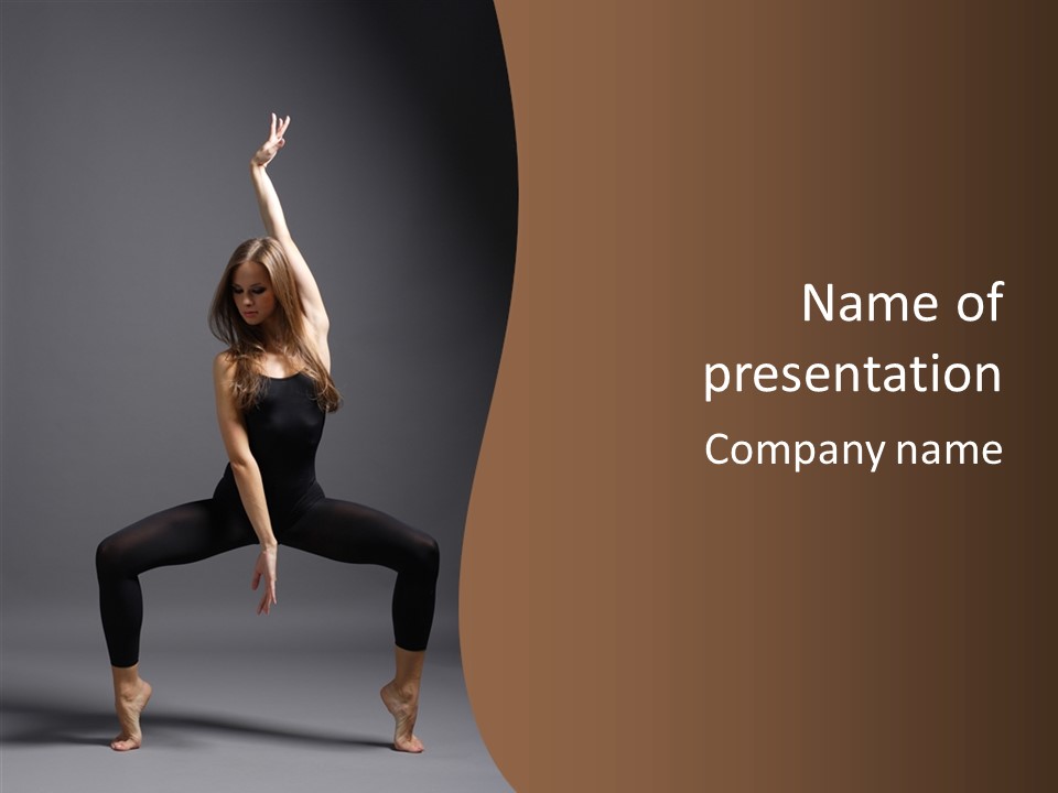 Style Cool Female PowerPoint Template