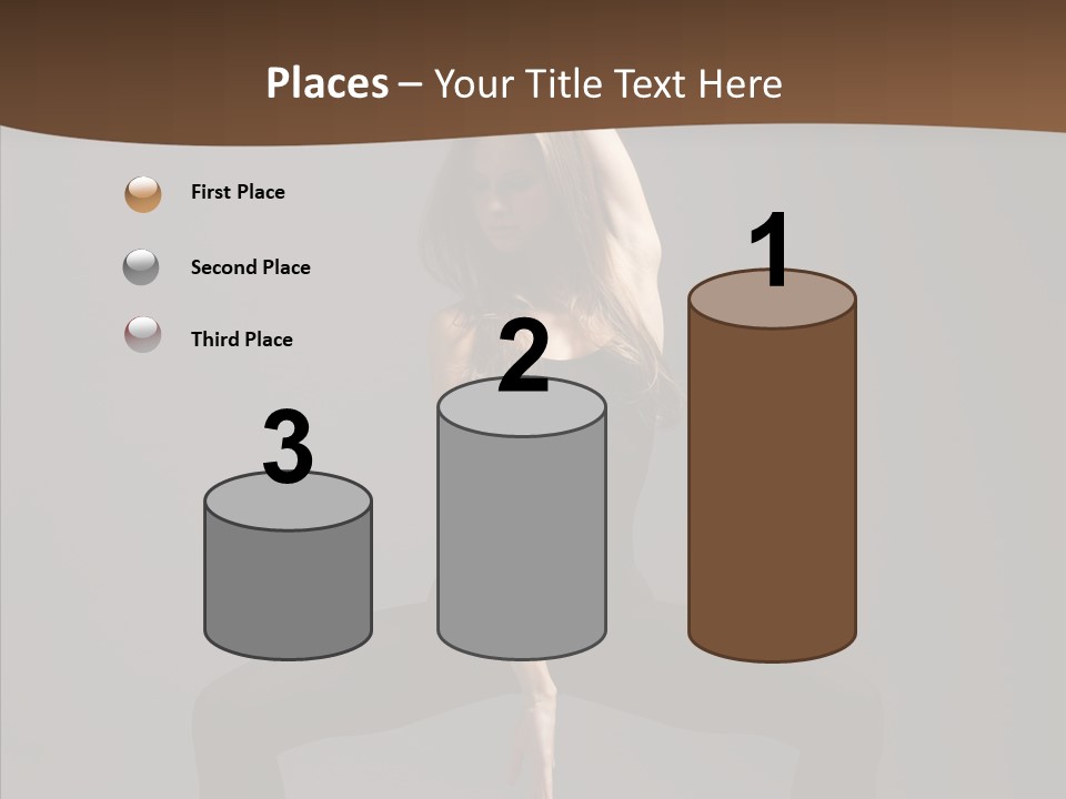 Style Cool Female PowerPoint Template