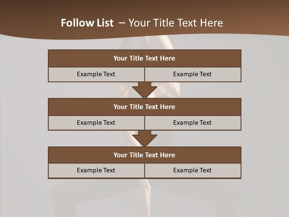 Style Cool Female PowerPoint Template