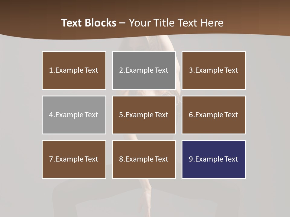 Style Cool Female PowerPoint Template