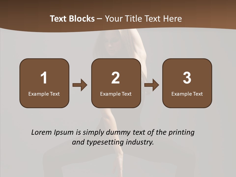 Style Cool Female PowerPoint Template